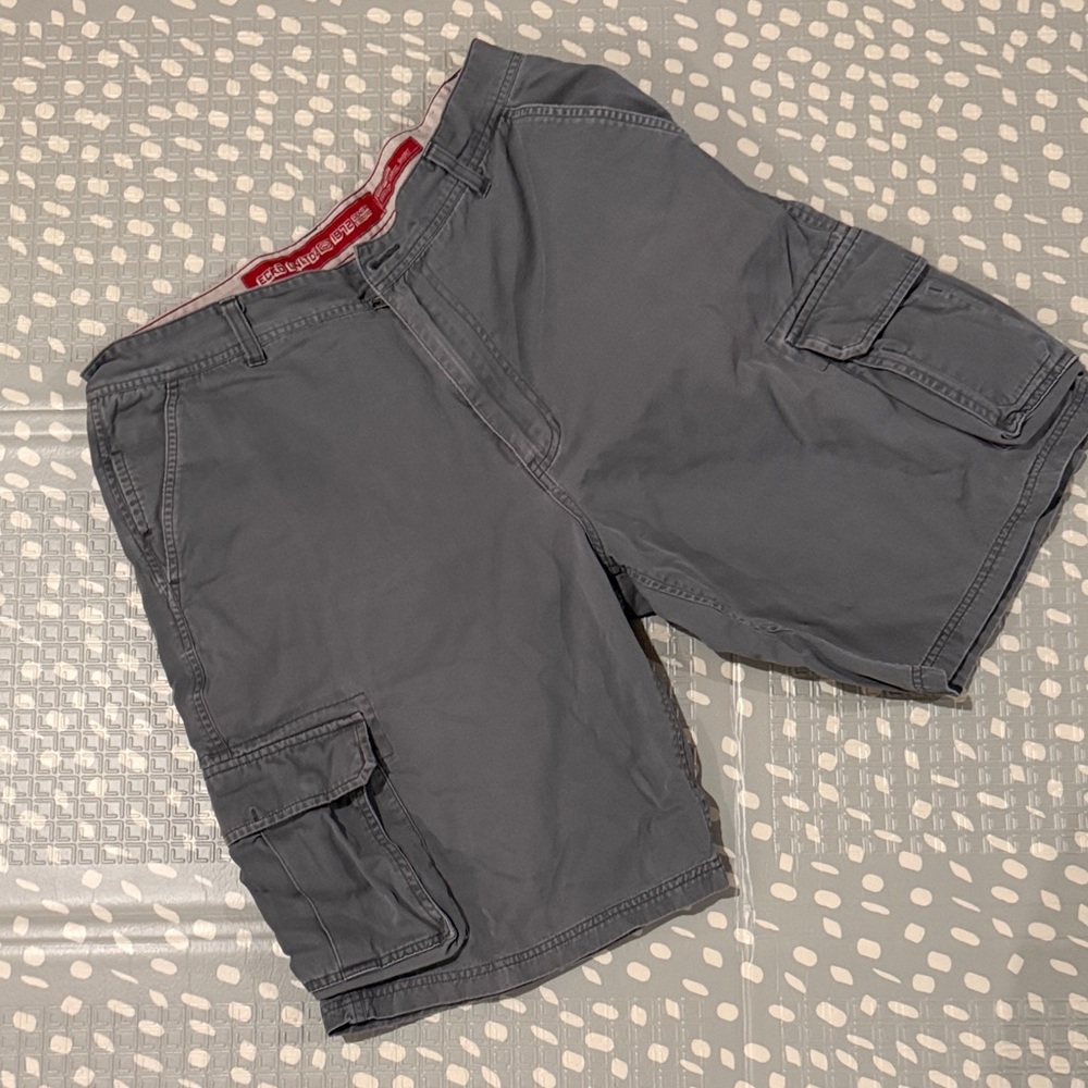 Ecko Unlimited Dark Gray Cargo Shorts